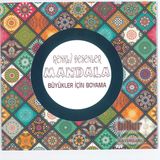 Renkli Desenler Mandala - Büyükler için Boyama