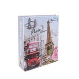 Renkli Desenli 96'lık 10x15cm. Fotoğraf Albümü Eyfel Kulesi