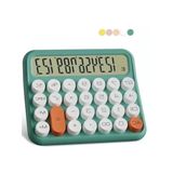 Renkli Dijital Hesap Makinesi - 15.5 X 13.5 Cm Lcd Ekranlı