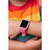 Renkli Dijital LED Çocuk Saati, Şık ve Eğlenceli Saat Tasarımı - 01P-Pembe - Seçenek 1