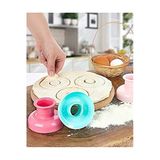 Renkli Donut Kalıbı- Donut Hamur Kesici Ve Şekillendirici Donut Kalıbı Plastik