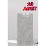 Renkli Duvarlar 10 Adet 30X60 cm Kendinden Yapışkanlı Duvar,banyo,tezgah arası Mermer Duvar Paneli Kağıdı BS1725