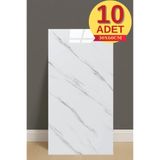 Renkli Duvarlar 10 Adet 30X60 cm Kendinden Yapışkanlı Duvar,banyo,tezgah arası Mermer Duvar Paneli Kağıdı TX-1035
