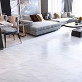 Renkli Duvarlar 30cm X 60cm 1 Adet Yapışkanlı Colored-605 Floor Pvc Panel Yer Zemin Kaplama Paneli Arkası Kauçuklu Beyaz
