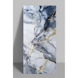 Renkli Duvarlar 30X60 cm Kendinden Yapışkanlı Duvar,banyo,tezgah arası kaplama Duvar Paneli Kağıdı Sticker TX-6969 - 30 x 60 cm - Mavi - Altın