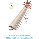 Renkli Duvarlar 4cm x 240 cm 1 Boy Boyanabilir Dekoratif Pvc Duvar Çıtası Duvar Süsleri Koridor Salon Çıta Tasarım