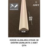 Renkli Duvarlar 4cm x 60 Cm 1 Boy Boyanabilir Dekoratif PVC Duvar Çıtası Duvar Süsleri Koridor Salon Çıta Tasarım