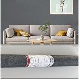 Renkli Duvarlar 50X280CM(1,4M2) Koyu Gri Dekor Isı ve Ses Yalıtım Yapışkanlı Duvar Kağıdı Dokulu Esnek Silinebilir