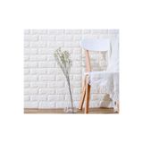Renkli Duvarlar 50x50 Cm 0,27 M² Silinebilir Kendinden Yapışkanlı Duvar Kağıdı Esnek Panel 3d Tuğla Desen