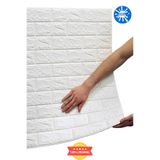 Renkli Duvarlar 50x50 Cm 1 Adet Silinebilir Kendinden Yapışkanlı Duvar Kağıdı Esnek Panel 3d Tuğla Desen Sticker