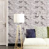 Renkli Duvarlar 70X38CM (0,27M2) Alaca Gri Tuğla Arkası Yapışkanlı Esnek Silinebilir Duvar Paneli 3D Duvar Kağıdı - 70 x 38 cm