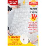 Renkli Duvarlar Beden Seçenekli Premıum Newwall Silinebilir Kendinden Yapışkanlı 3d Esnek Duvar Kağıdı Paneli Kağıdı