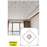Renkli Duvarlar Bordo Motifli Desen 30cmx30cm Köpük Yapışkanlı Mutfak Banyo Kaplama Duvar Paneli Kağıdı CYCZT00211