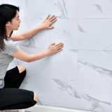 Renkli Duvarlar Bs1751 Shiny 30X60cm Kendinden Yapışkanlı Seramik Desen Duvar Paneli Banyo Wc Salon Ofis Karavan