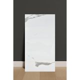 Renkli Duvarlar CF-1003 Shiny 30x60cm Mermer Desenli Yapışkanlı Seramik Desen Banyo WC Kaplama Duvar Paneli Kağıdı