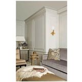 Renkli Duvarlar Dekoratif Boyanabilir Duvar Çıtası 2,5 Cm X 120 Cm