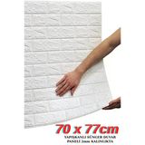 Renkli Duvarlar Ekoslim 70X77cm 1 Adet Yapışkanlı Silinebilir Tezgah Ofis Salon Sünger 2Mm Duvar Paneli Kağıdı