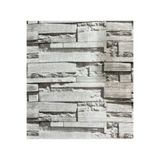 Renkli Duvarlar Gri Taş Desen Arkası Yapışkanlı Duvar Paneli Kağıdı Nw112