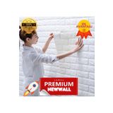 Renkli Duvarlar Kendinden Yapışkanlı Duvar Kağıdı Esnek Köpük Paneli 3d Tuğla Desen Beyaz 1 Adet 35x38 Cm