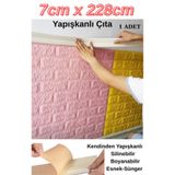 Renkli Duvarlar Kendinden Yapışkanlı Esnek Çıta 7cm X 228cm 1 Adet Kırık Beyaz Çerçeve Süpürgelik Duvar Paneli