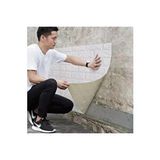 Renkli Duvarlar Kendinden Yapışkanlı Esnek Sünger Beyaz Tuğla Duvar Kağıdı Paneli 70x77cm(0,53m2)
