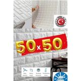 Renkli Duvarlar Kendinden Yapışkanlı Silinebilir 3D Tuğla Esnek Köpük Duvar Paneli Kağıdı 1 Adet Ev Salon Ofis