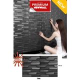 Renkli Duvarlar Yapışkanlı 3D Esnek Sünger Duvar Kaplama Kağıdı Paneli Salon Ofis Ev Tv Arkası 1 Adet 70x38 cm NW66
