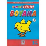 Renkli Eğitici Boyama - 1 3+ Yaş