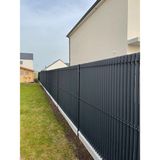 Renkli Evim Panel Tel Çit Kaplama Pvc Köşebent Model 50CM YÜKSEKLİK 2,5M GENİŞLİK - 50 x 250 cm