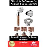 Renkli Filtreli Tasarruflu Su Arıtmalı Duş Başlığı Seti - Seçenek 1