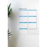 Renkli Haftalık Planlayıcı Sticker Takvimi, Düzen ve Motivasyon Için - Ahşap - Seçenek 1