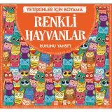 Renkli Hayvanlar - Yetişkinler İçin Boyama 634446