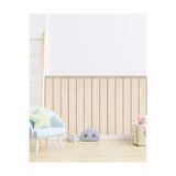 RENKLİ HOBBY Dekoratif İnce Çizgili AHŞAP DESENLİ Duvar Panel Folyosu - Kendinden Yapışkanlı -Duvar Panel Sticker
