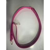 Renkli Ilmekler Kolon Çapraz Çanta Askısı 2.5cm Gümüş Kanca - Fuşya - Gri