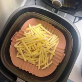 Renkli Isıya Dayanıklı Yıkanılabilir Silikon Fırın Airfryer Kare Model Pişirme Matı 20 Cm (5047)