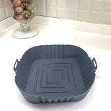 Renkli Isıya Dayanıklı Yıkanılabilir Silikon Fırın Airfryer Kare Model Pişirme Matı 20 cm (5264)