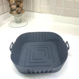 Renkli Isıya Dayanıklı Yıkanılabilir Silikon Fırın Airfryer Kare Model Pişirme Matı 20 Cm (5433)