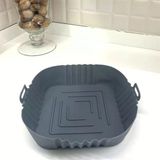 Renkli Isıya Dayanıklı Yıkanılabilir Silikon Fırın Airfryer Kare Model Pişirme Matı 20 Cm (Timya/Go1395) 201229