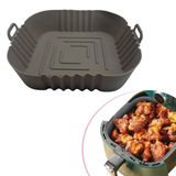 Renkli Isıya Dayanıklı Yıkanılabilir Silikon Fırın Ve Airfryer Kare Model Pişirme Matı 20 C