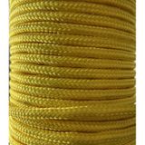Renkli İskota Halat 8 MM 10 Metre Sarı