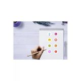 Renkli Karışık Gülen Yüzler Etiketleri Sevimli Suratlar Yuvarlak Mat Sticker 3 Cm (95 Adet)