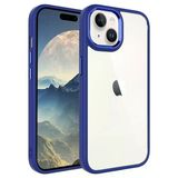 Renkli Kenarlarla Metal Çerçeve Kılıf İle İphone 15 Plus