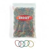 Renkli Küçük Paket Toka Lastiği 4 Renk 40mm 1000 Adet