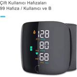 Renkli LCD Ekranlı Bilekten Tansiyon Aleti – Taşınabilir ve Kolay Kullanım Tansiyon Aleti