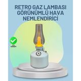 Renkli Led Işıklı Retro Gaz Lambası Aroma Terapi Mist Maker P100887s7484