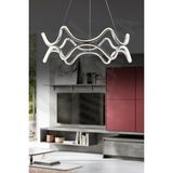 Renkli Led'li 3'lü Metal Avize, Uzaktan Kumandalı Modern Tasarım - Altın - Seçenek 1