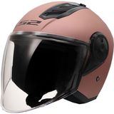 Renkli Ls2 Aırflow 2 Rose Gold Kask Polikarbon Malzeme Gelişmiş Hava Kanalları Beden S