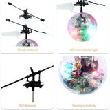 Renkli Mini Shinning LED Drone Işık Kristal Top Indüksiyon Quadcopter Uçak Drone Uçan Top Helikopter Çocuk Oyuncakları