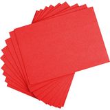 Renkli Mukavva 50X70 cm 1,0 mm 18 Lipaket - Kırmızı