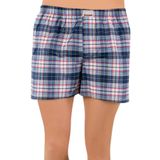 Renkli Pamuklu Poplin Kumaş Büyük Beden Battal Erkek Boxer Külot, 3XL, ÖZ1134-198IGP102763